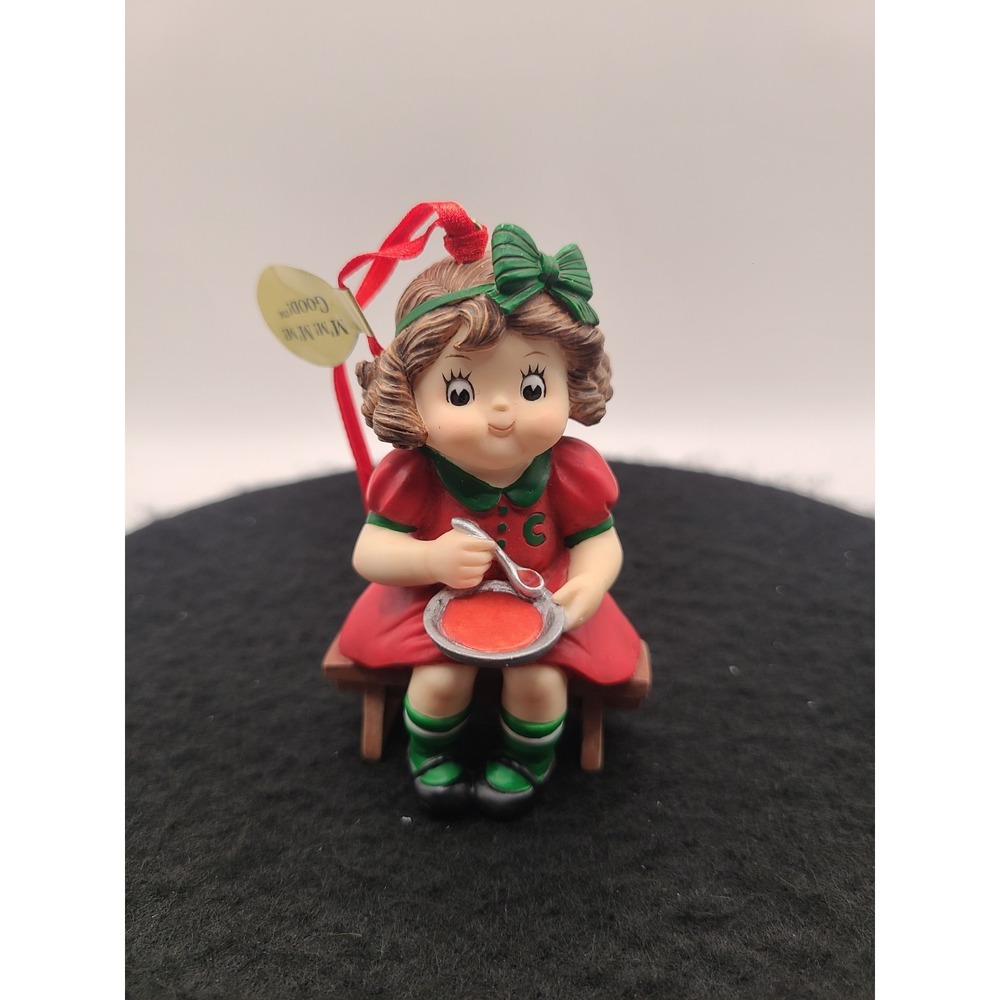 Danbury Mint Campbell's Soup Kids M' M! M! M! Good! Ornament No Box